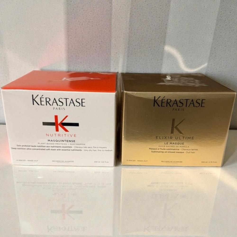 Kérastase Nutritive & Elixir Ultime Hair Mask Duo 200ml Luxury Hair Mask